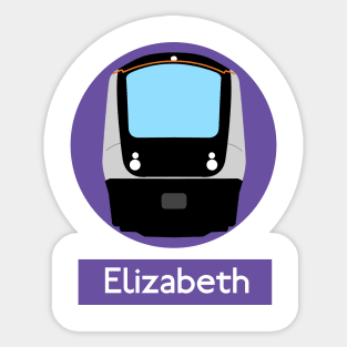 London Underground Subway Elizabeth Line Sticker